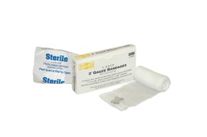 Hygenic/Theraband Sterile Stretch Compressed Gauze Rolls, 2", 2/bx