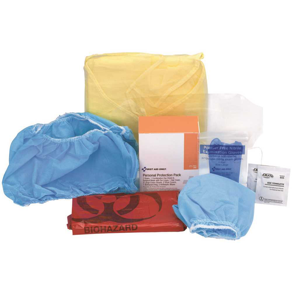 First Aid Only BBP Protective Apparel Pack