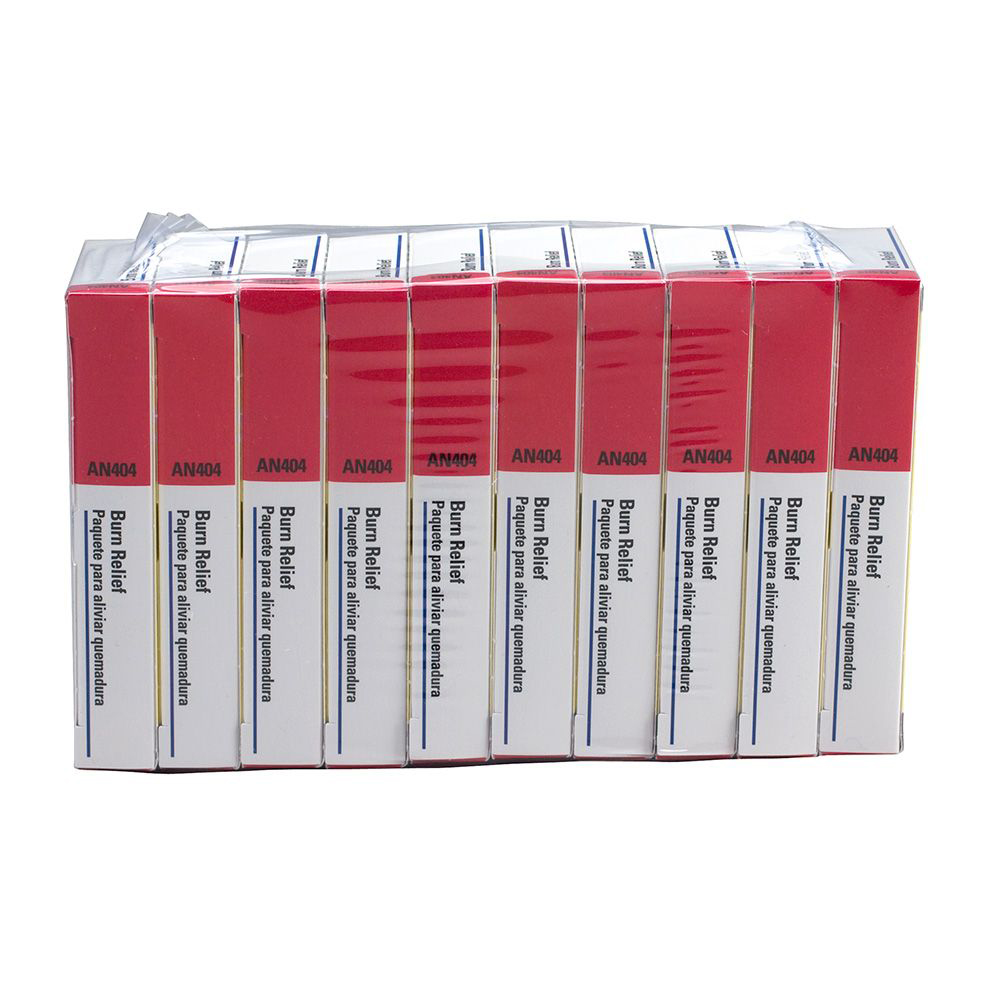 First Aid Only Burn Gel Packet, 60/Pack