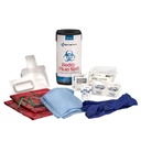First Aid Only Bodily Fluid Spill Emergency Response Kit with Plastic Case