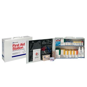 First Aid Only/Acme United Corporation 2 Shelf First Aid Metal Cabinet