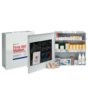 First Aid Only/Acme United Corporation 3 Shelf First Aid Metal Cabinet