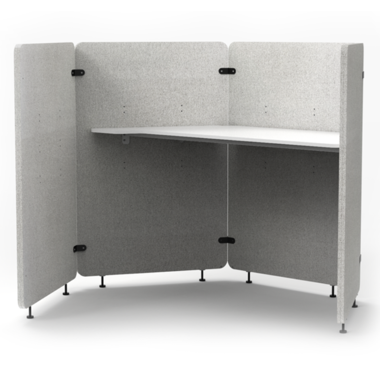 Luxor RECLAIM Acoustic Work Pod - 4 Panel