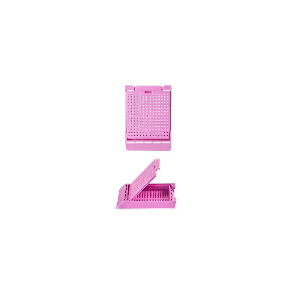 Simport Scientific Slimsette™ Biopsy Cassette, 45° Angle, Acetal, Lilac