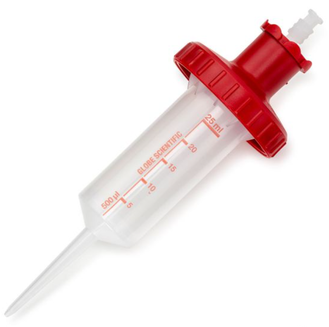 Globe Scientific, Inc. Diamond RV-Pette PRO Dispenser Tip, 25.0mL, 25/bx