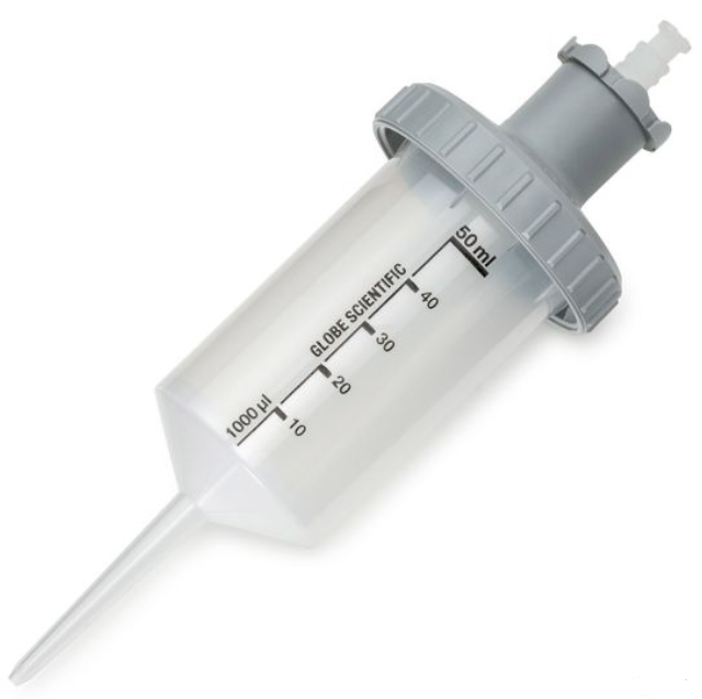 Globe Scientific, Inc. Diamond RV-Pette PRO Dispenser Tip, 50.0mL, 25/bx