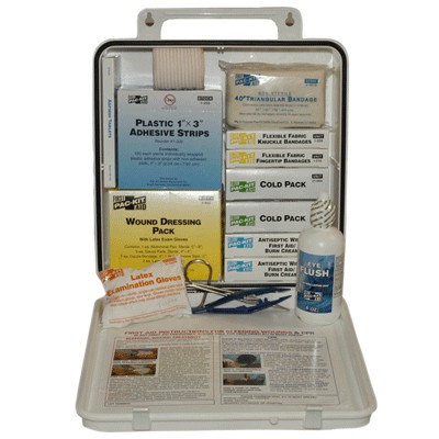 First Aid Only 50 Person ANSI Plus First Aid Kit with Plastic Case
