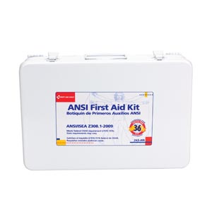 First Aid Only/Acme United Corporation First Aid Kit, 36 Unit, Metal Case