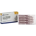 First Aid Only 2 inch x 3 inch Patch Heavy Woven Fabric Bandage, 10/Box