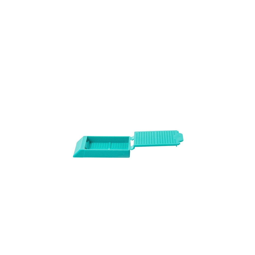 Simport Scientific Histosette® I Cassettes, Biopsy, 45 Degree Angle, Aqua