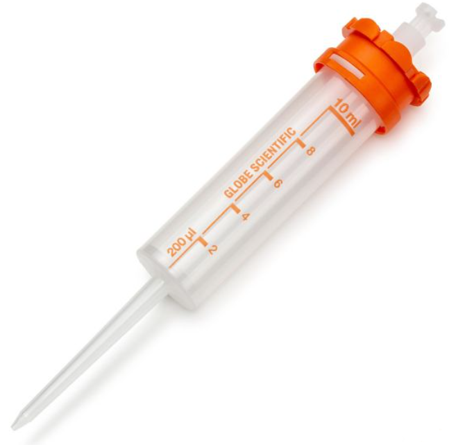 Globe Scientific, Inc. Diamond RV-Pette PRO Dispenser Tip, 10.0mL, Sterile