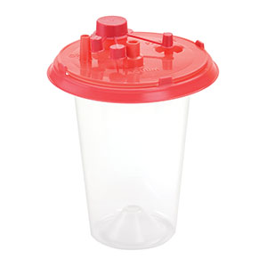 Cardinal Health Suction Canister Liner, 1500cc with Ortho Port (10 cs/plt)