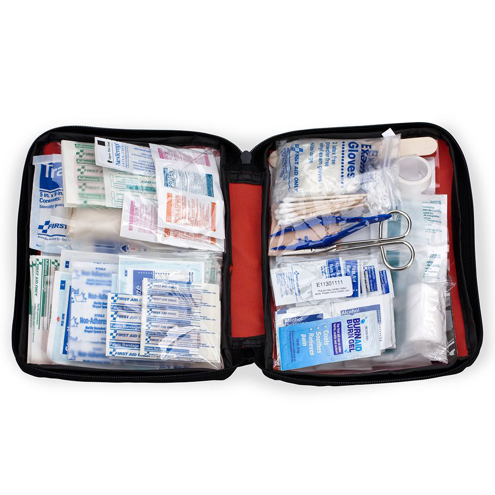 First Aid Only 186 Piece Home and Office First Aid Kit with Fabric Case