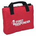 First Aid Only Nylon Medium First Responder Empty Bag, Red