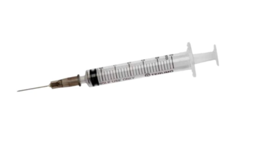Terumo Medical Corp. TB Syringe, 1cc 27G x ½", Removable Needle (SS-01T2713)