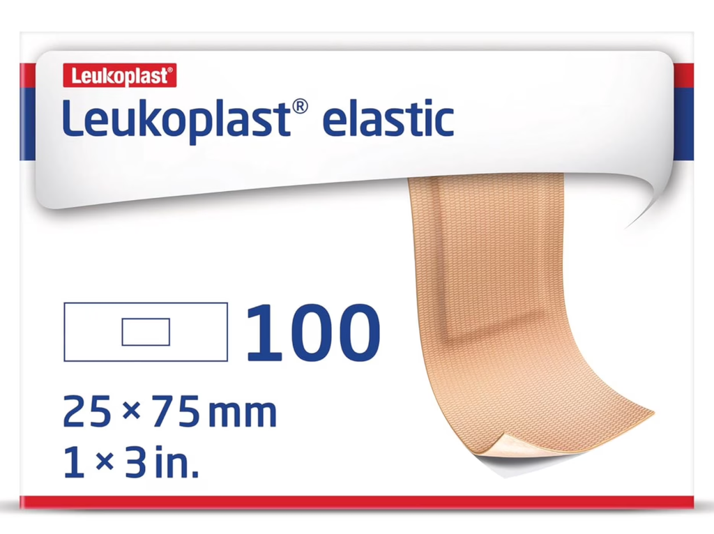 BSN Medical/Jobst Leukoplast Elastic Adhesive Bandage, 1" x 3", Latex Free, 100/bx (020364) 