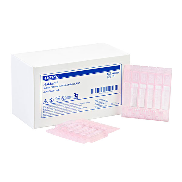 Amsino International, Inc. Sodium Chloride Inhalation Solution, 0.9% USP, 3ml