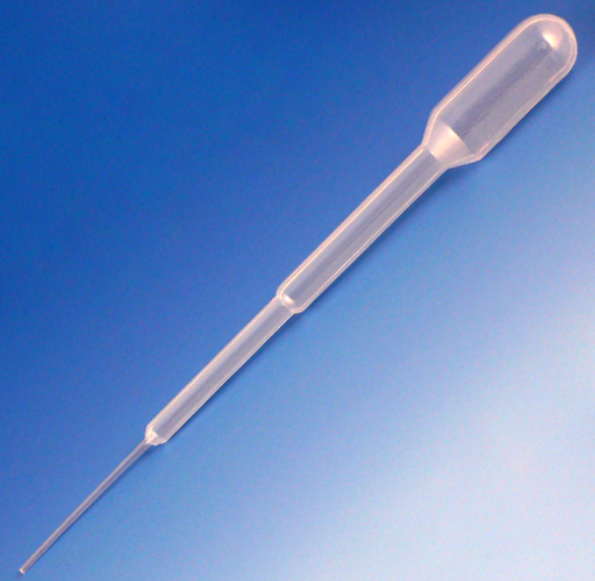 Globe Scientific, Inc. Transfer Pipet, 1.5mL, Fine Tip, 104mm, 400/Dispenser bx