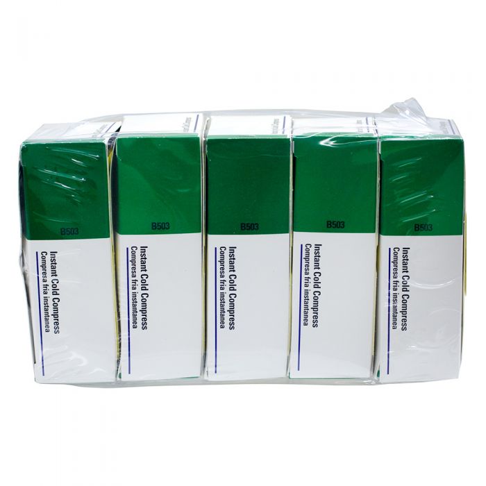 First Aid Only 4 inch x 5 inch Instant Cold Compress, 5/Case