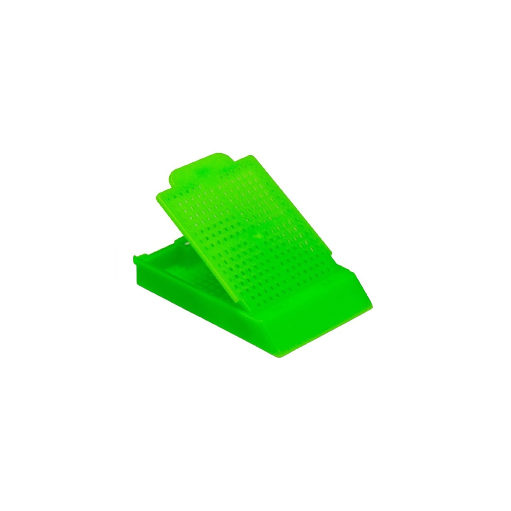 Simport Scientific Histosette® II Cassettes, Priority Biopsy, Flourescent Green