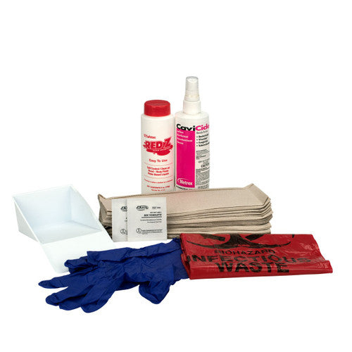 First Aid Only BBP Spill Clean Up Cabinet Refill Pack