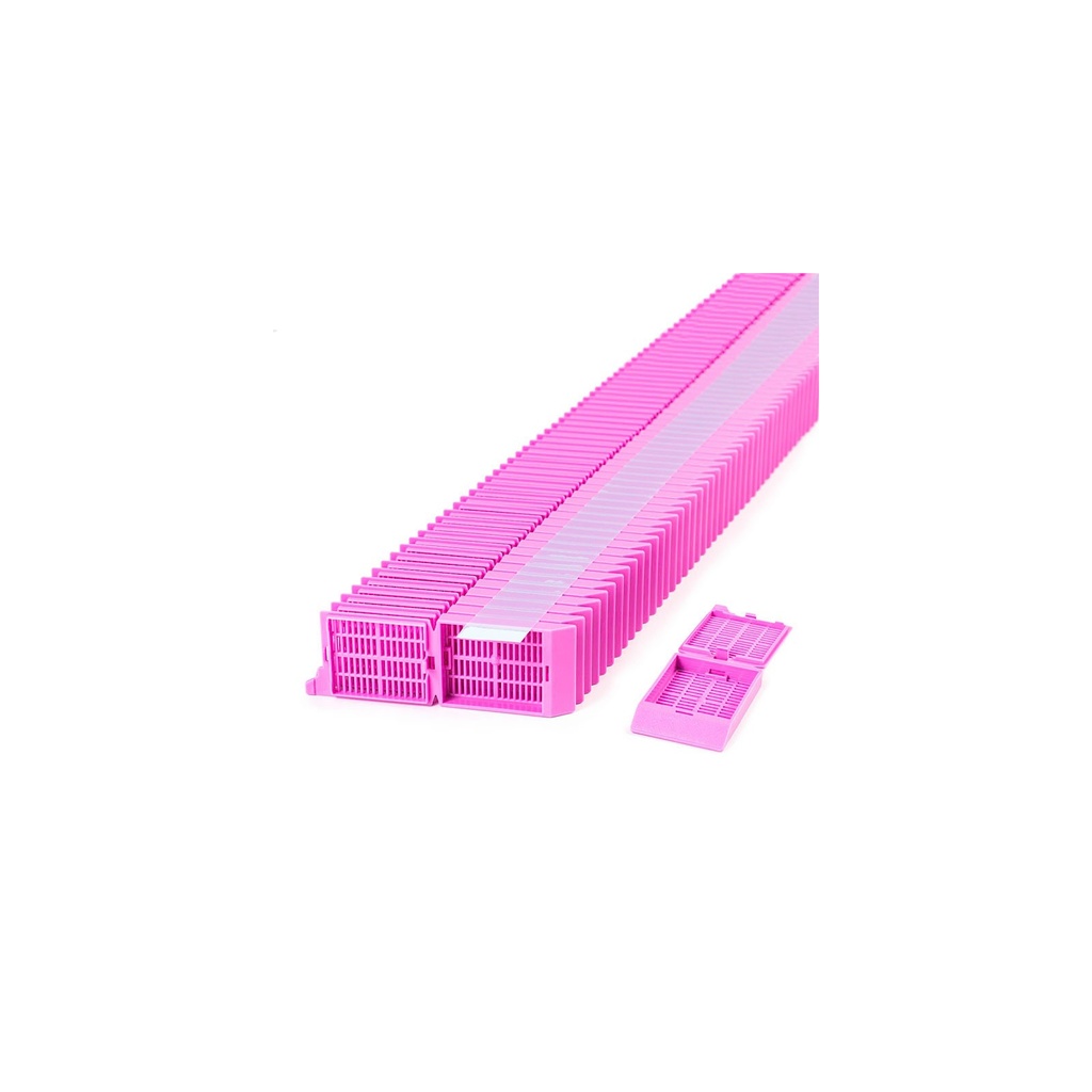 Simport Scientific Unisette™ Tissue Cassette, 35° Angle Stack, Acetal, Lilac, Bulk