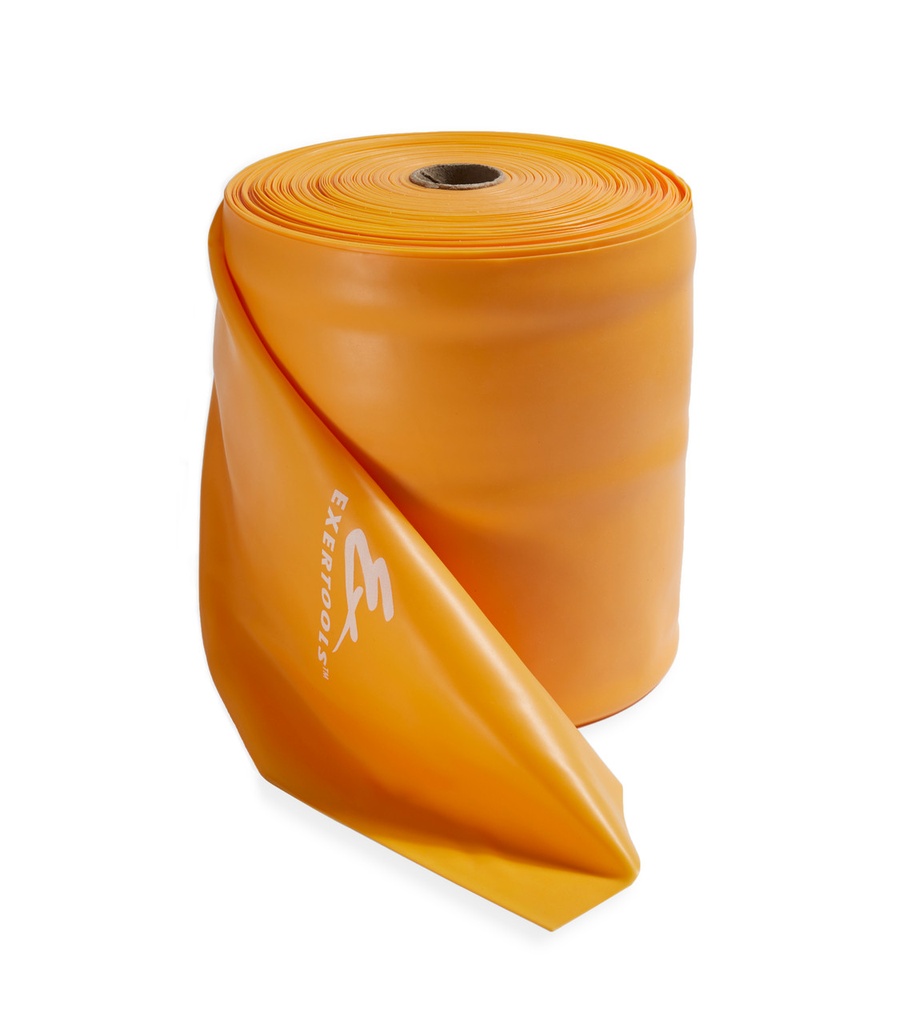 Exertools Resistance Band , 50yd, Extra Light Resistance, Peach, Latex Free, 1/roll
