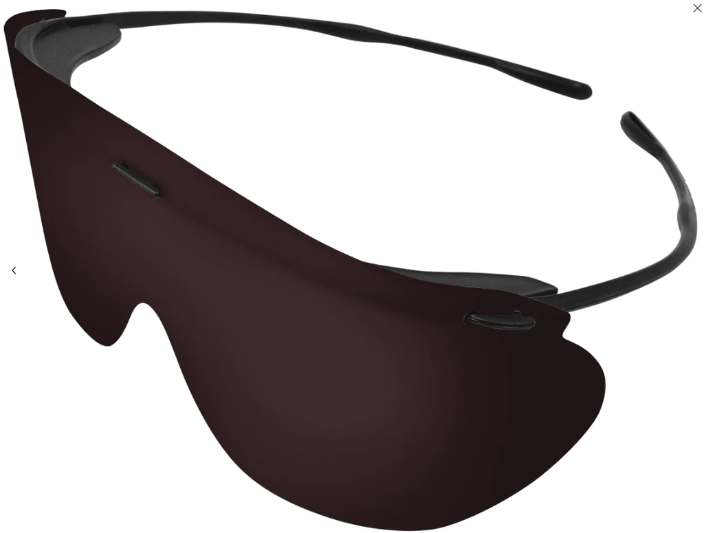 Palmero Safety Glasses, Office Pack (10 Black Frames, 20 Grey Lenses & 1 Neck Cord)