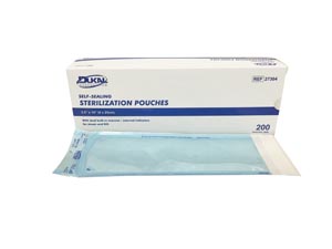 Dukal Corporation Sterilization Pouches, 3.5" x 5.25", 200/bx, 30 bx/cs (48 cs/plt)