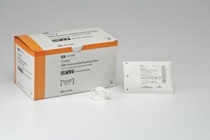 Cardinal Health Packing Strips, ½" x 1 yd, Sterile 1s in Peel Back Package, 5 bx/cs