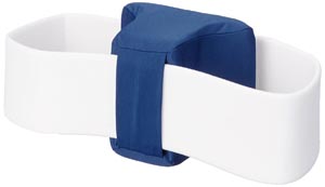 Hygenic/Performance Health Knee Separator with Polyester Cover, 46" Strap, Latex-Free