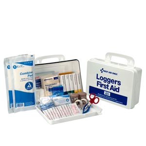First Aid Only/Acme United Corporation Loggers First Aid Kit, 25 Person, Plastic Case