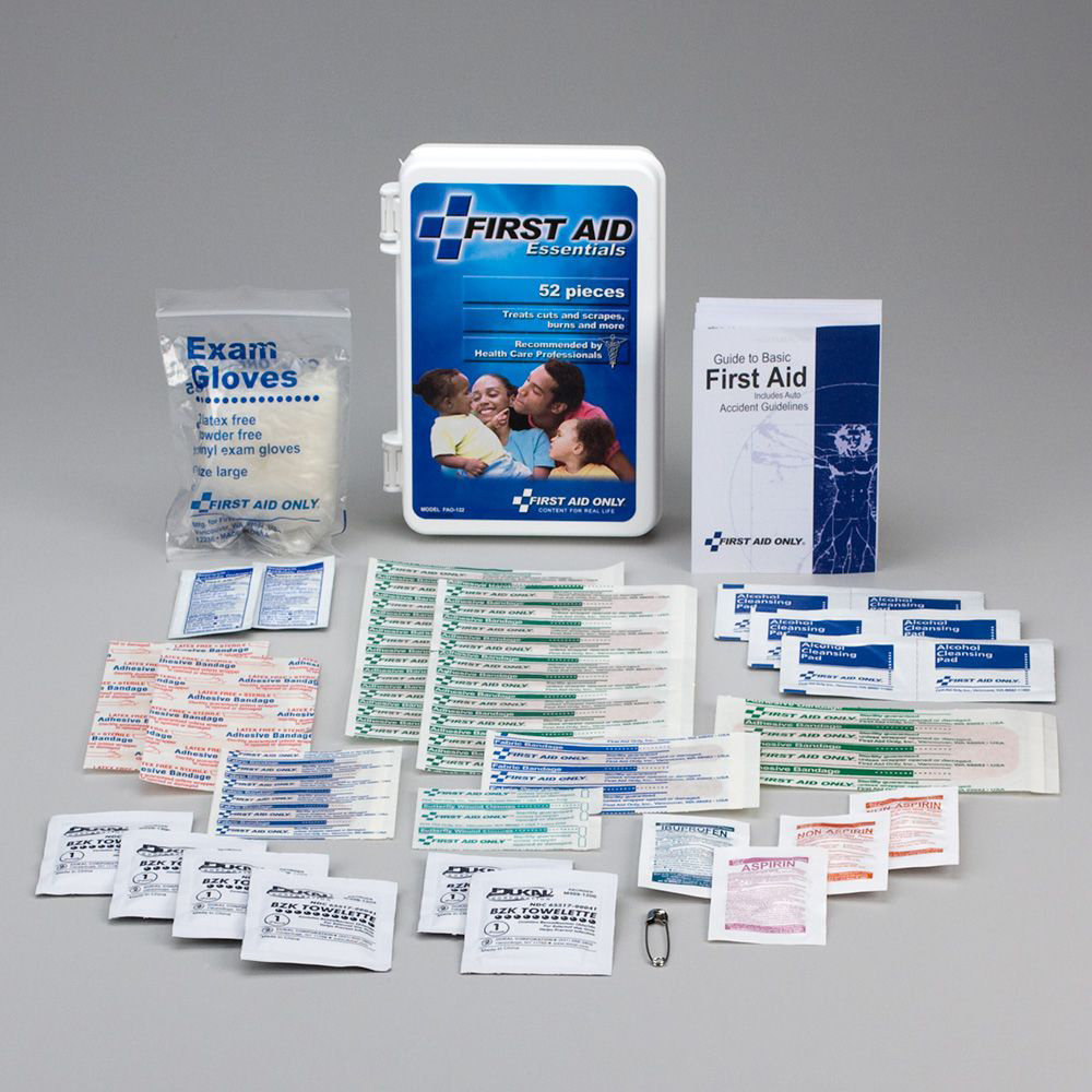 First Aid Only 51 Piece Personal First Aid Kit with Plastic Case