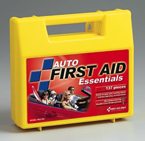 First Aid Only/Acme United Corporation Vehicle First Aid Kit, 138 Piece, Plastic Case