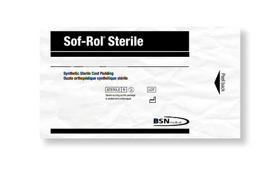 BSN Medical Sof-Rol Sterile Absorbant Cast Padding, 3" x 4 yds, 20 rl/cs