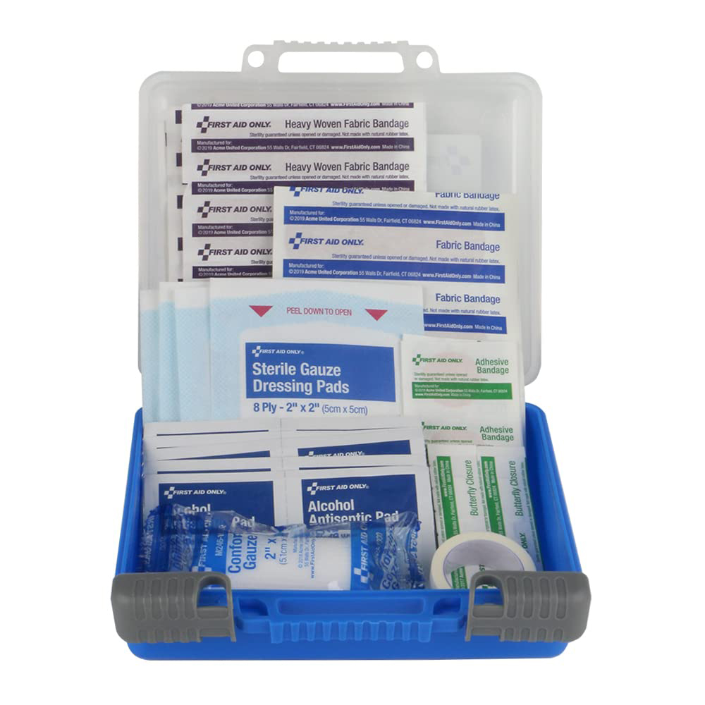 First Aid Only Everyday Essentials First Aid Kit with Plastic Case