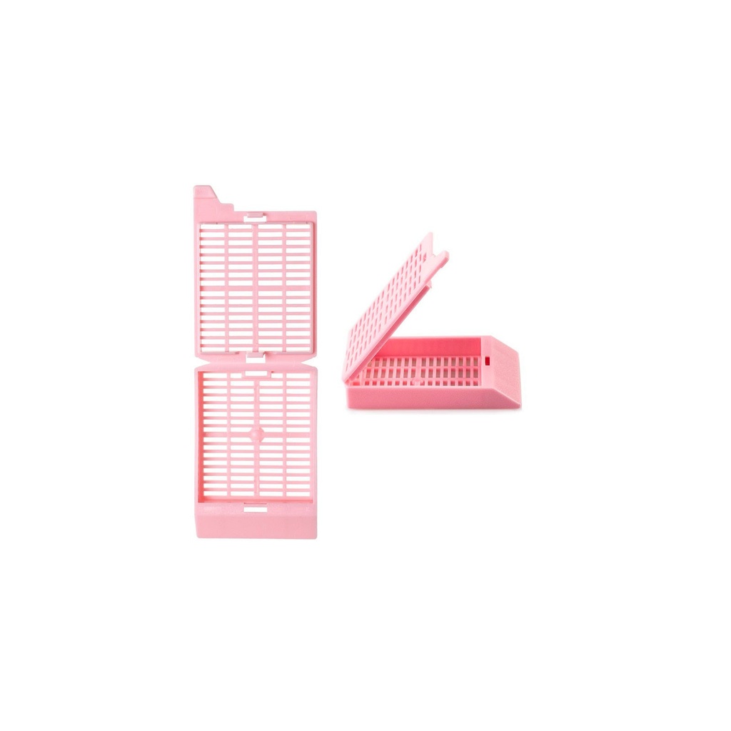 Simport Scientific Unisette™ II Cassette for Manual Feed Printer with Covers, Tissue, Pink