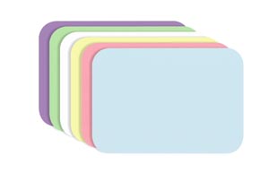 Dukal Corporation Tray Covers, Size B, 8-½" x 12-¼", Green (120 cs/plt)