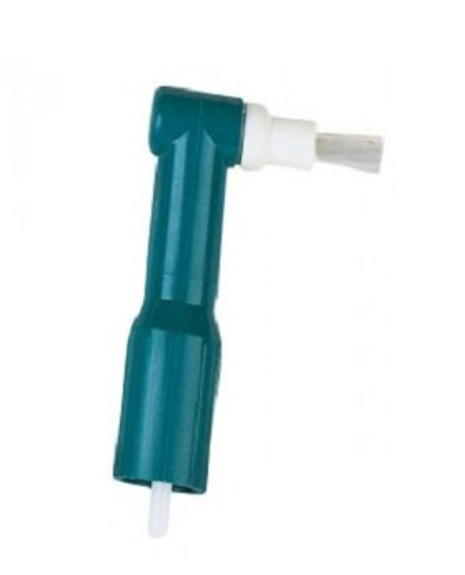 Denticator® Brush Tip Disposable Prophy Angle-Flat Brush, Latex Free