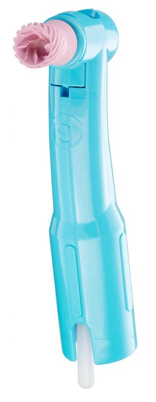 Young™ Contra, Disposable, Prophy Angle, W/ Pink, Latex Free, Elite Flex Cup, 200/bx