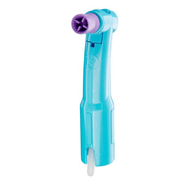 Young™ Contra, Disposable, Prophy Angle, W/ Soft, Purple, Latex Free, Petite, Webbed Cup