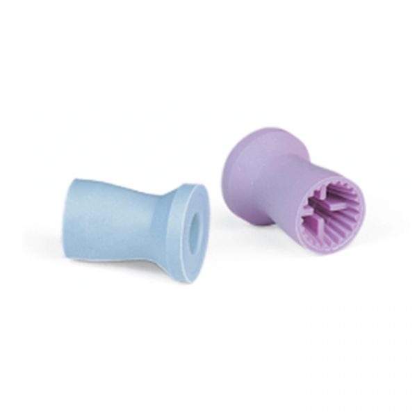 Young Webbed, Snap-On, Latex Free, Firm, Light Blue, Prophy Cups, 144/cs