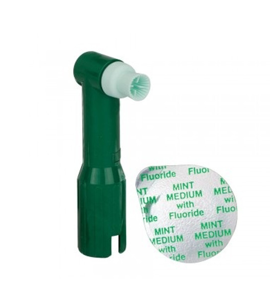 Denticator® Original Green™ DPA - Soft Green Cup/Mint Medium Paste, 9/cs