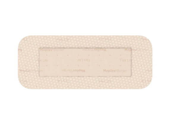 Molnlycke Self-Adherent Absorbent Foam Dressing, 2" x 5", 5/bx, 13 bx/cs