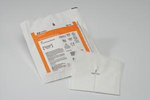 Drain Sponge, 4" x 4" 2s in Peel Back Package, 50/tray, 12 tray/cs