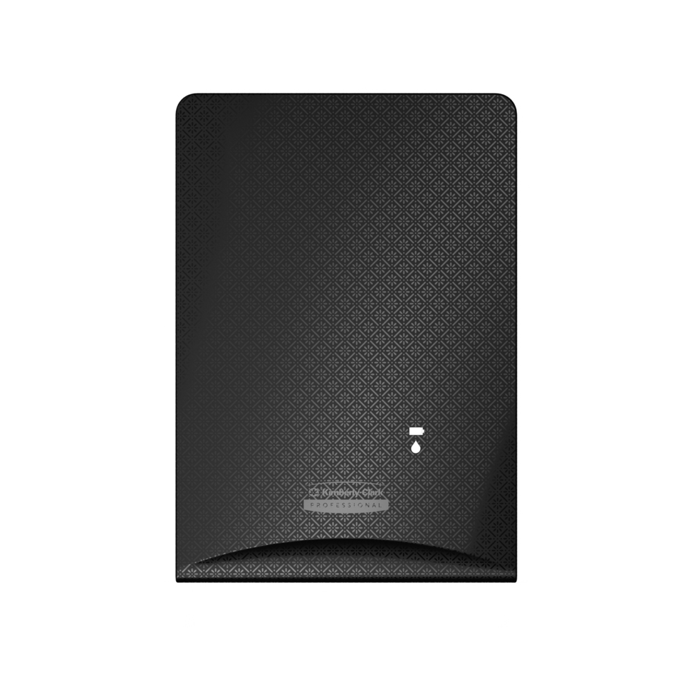 Faceplate, Black Mosaic Design, for Automatic Soap and Sanitizer Dispenser