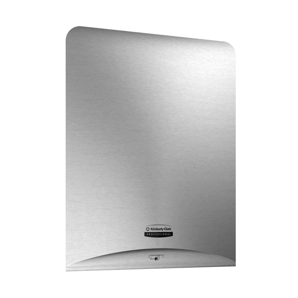 Faceplate, Stainless Steel, Brushed Design, for Automatic Roll Towel Dispenser