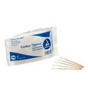 First Aid Only 3 inch Non-Sterile Wood Shaft Cotton Tipped Applicator, 100/Bag