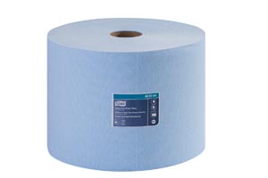 Paper Wiper, Heavy-Duty, Giant Roll, Advanced, Blue, 1-Ply, W1, 800ft, 1 rl/cs