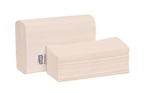 Hand Towel, Multifold, Premium, White, 1-Ply, H2, 9.5" x 9", 250 sht/pk